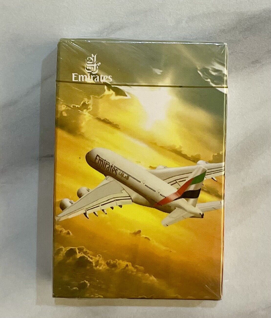 EMIRATES AIRLINES PLAYING CARDS UAE BOXED,SEALED,Rare