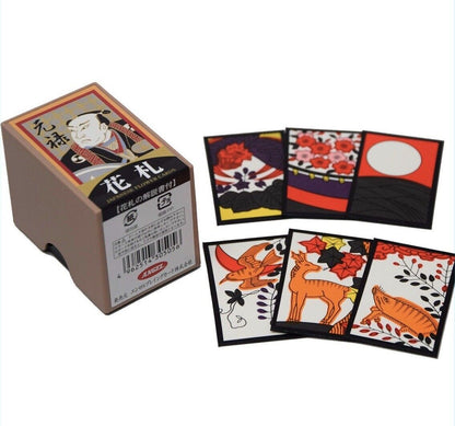 Hanafuda Genroku 元禄 by ANGEL Playing Cards Black flower cards new sealed