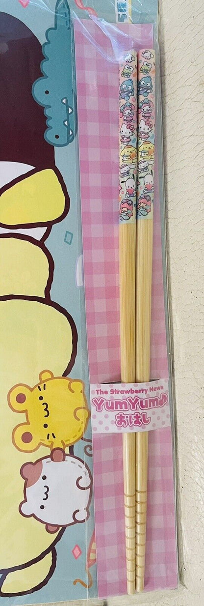 Sanrio Strawberry News Ichigo Shinbun April 2023/New/with cute chopsticks⑤