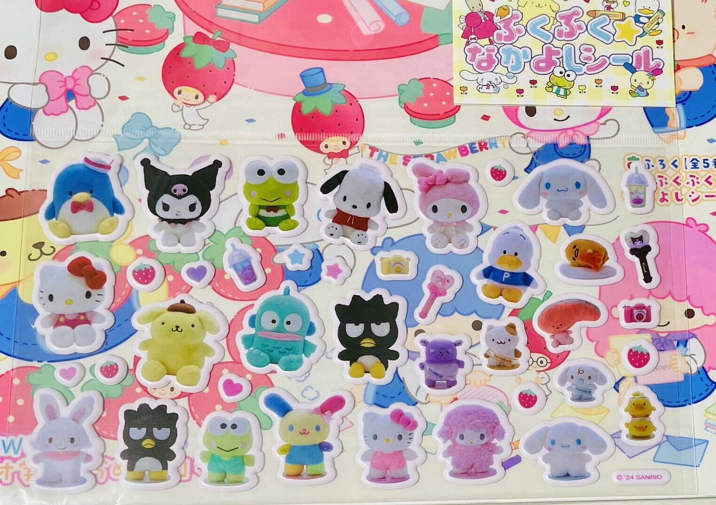 Sanrio Magazine Strawberry News June 2024 with stickers ＃5