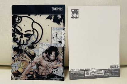 ONE PIECE file folder and a big card/2011/Rare/from Japan/Luffy and Ace