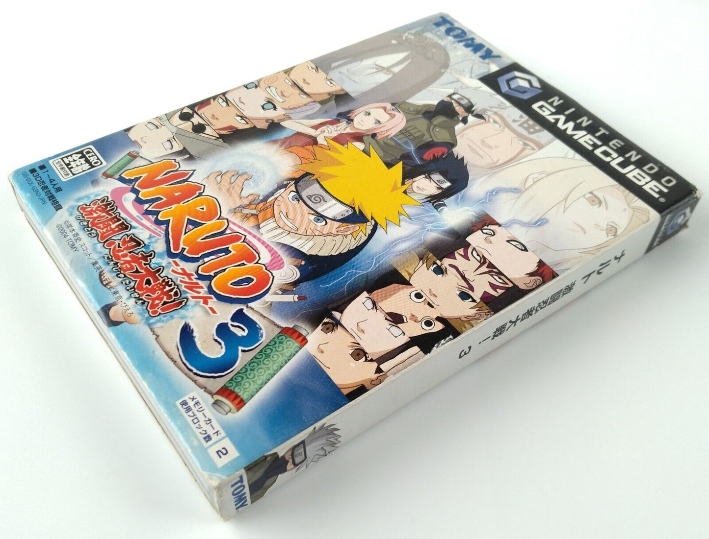 Naruto: Clash of Ninja Revolution 3 Nintendo Gamecube Software Japanese version