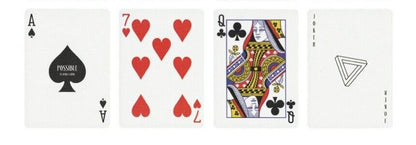 Possible Playing Cards.Red.by Impossible co.