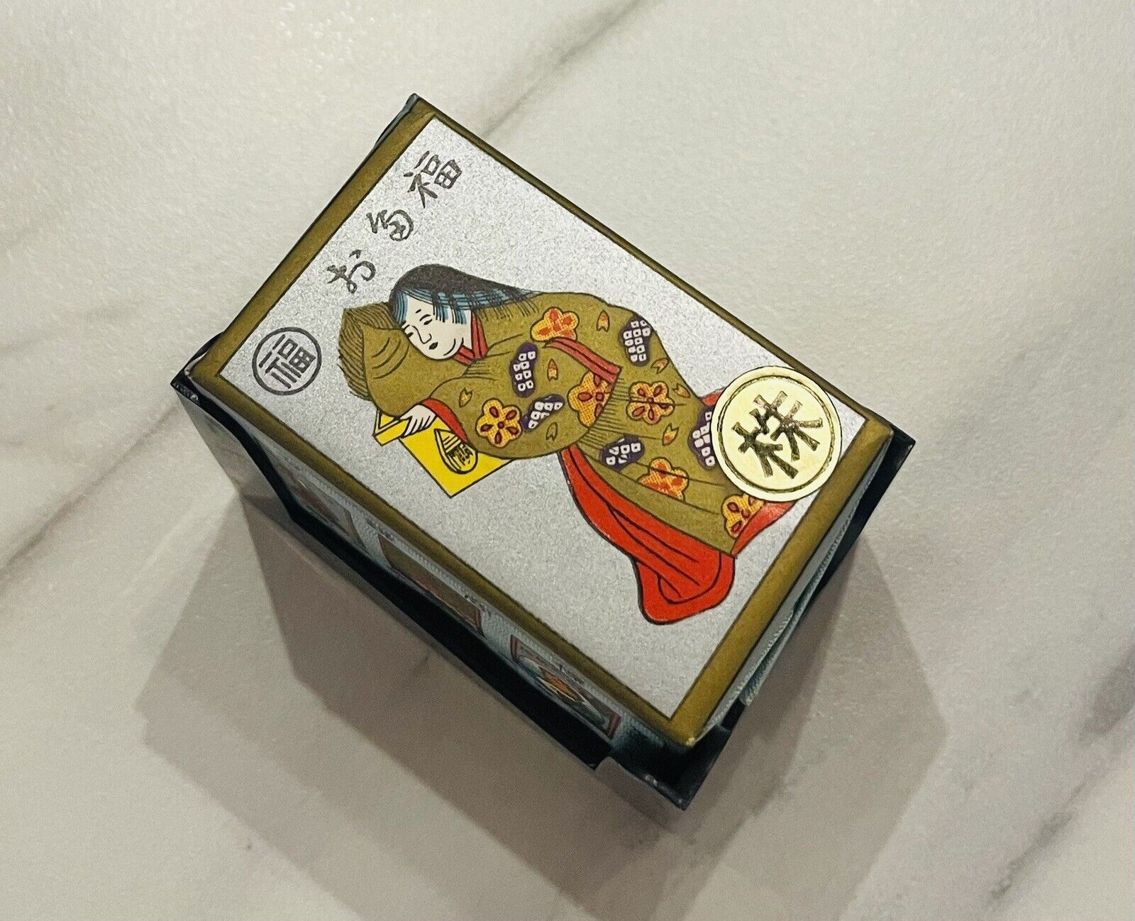 Vintage Nintendo Kabufuda Otafuku 株札Japanese Playing Cards made before 1989