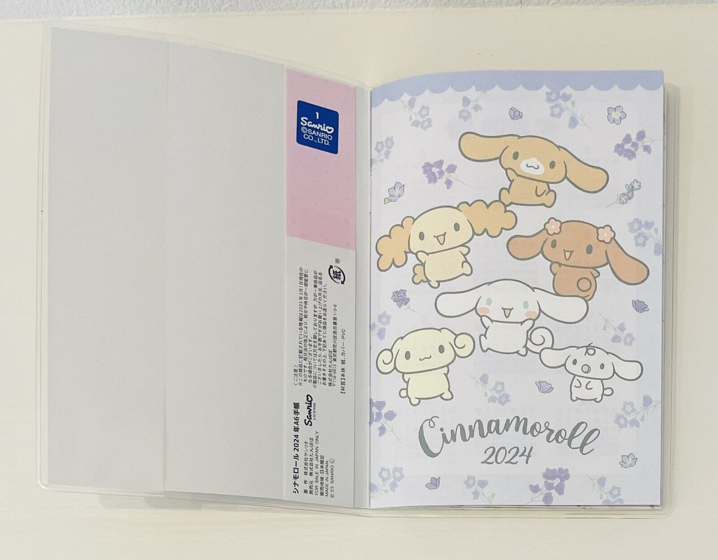 Sanrio Cinnamoroll Schedule Planner,Datebook,2024,Japanese Edition.new!