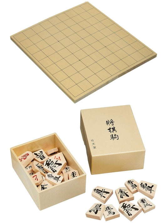 Nintendo Shogi Folding Board & wooden shogi pieces from Japan