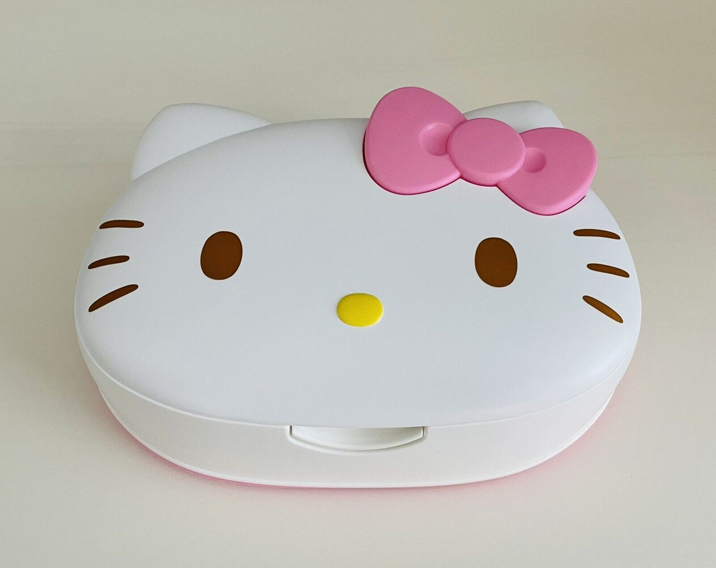 Sanrio Hello Kitty Wet Tissue Wipes Reusable Case Box WITHOUT Tissues