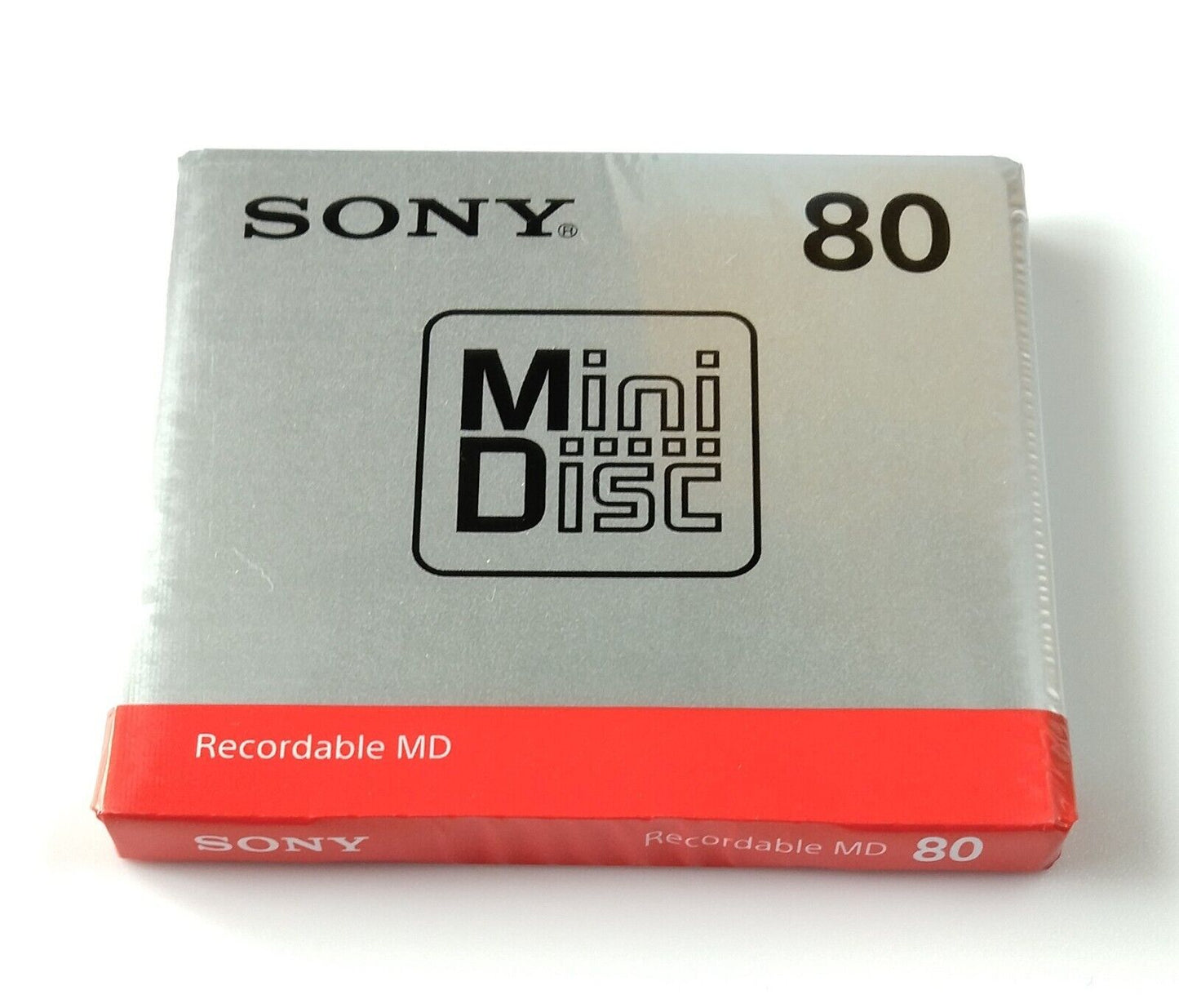 Sony MDW80T MD 80 Minutes Recordable Blank MiniDisc 1 disc