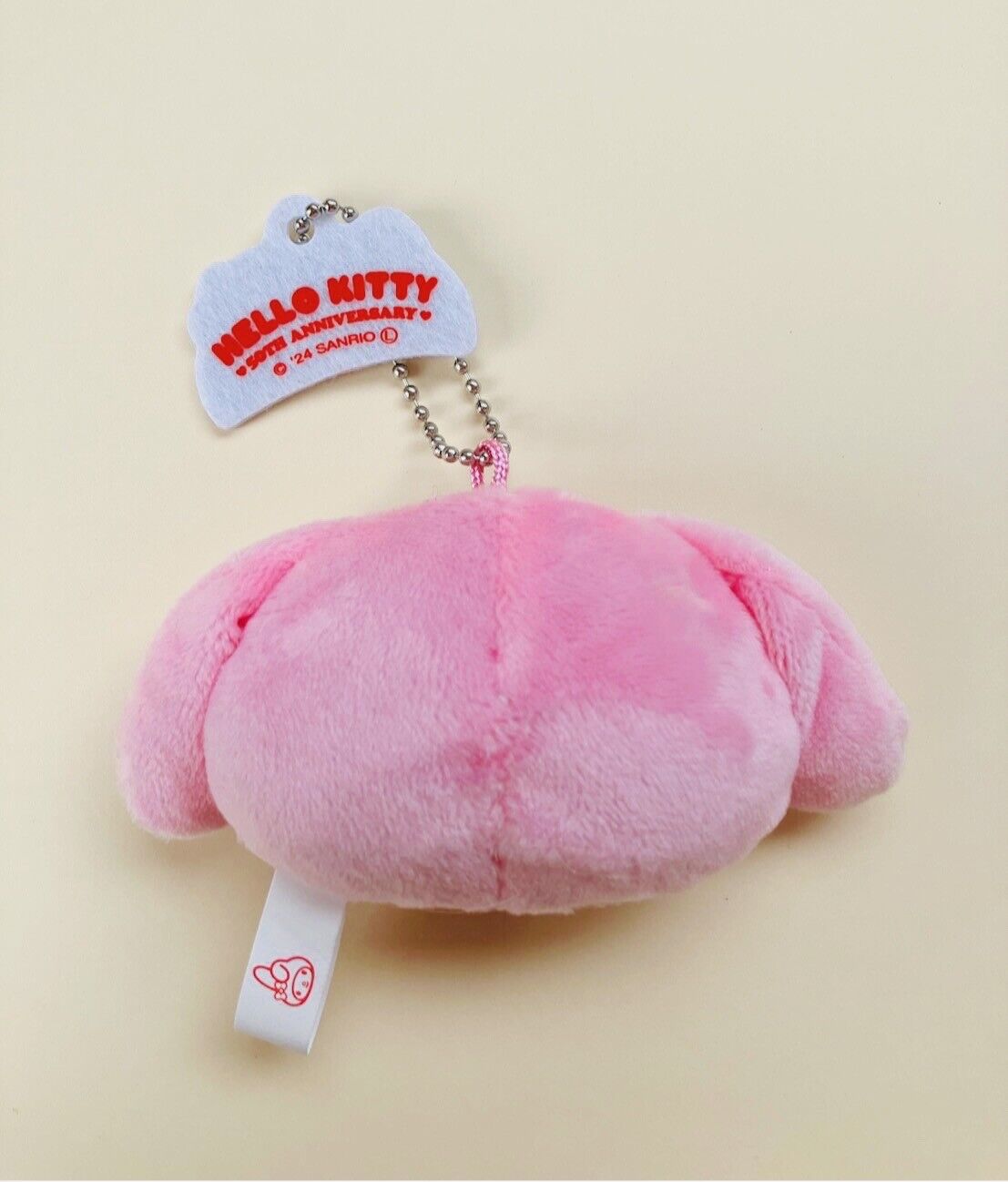 Sanrio My Melody Plush Key Chain Hello Kitty 50th Anniversary from Japan