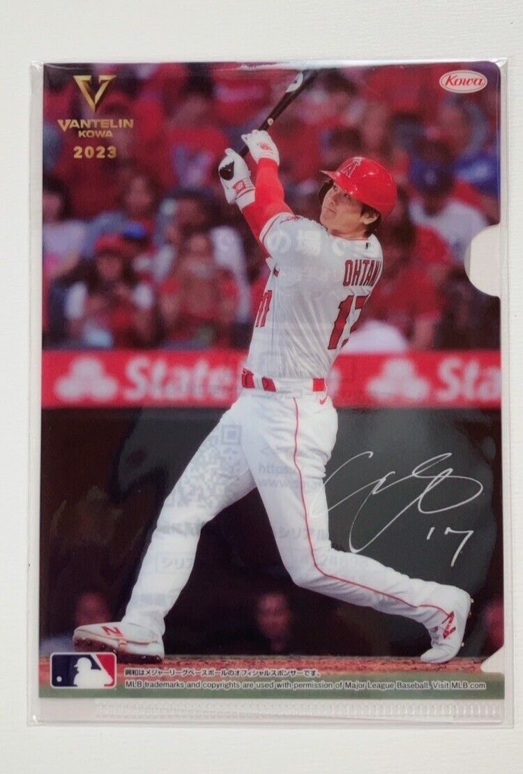 Shohei Ohtani Folder 2 pieces Set New Sealed from Japan