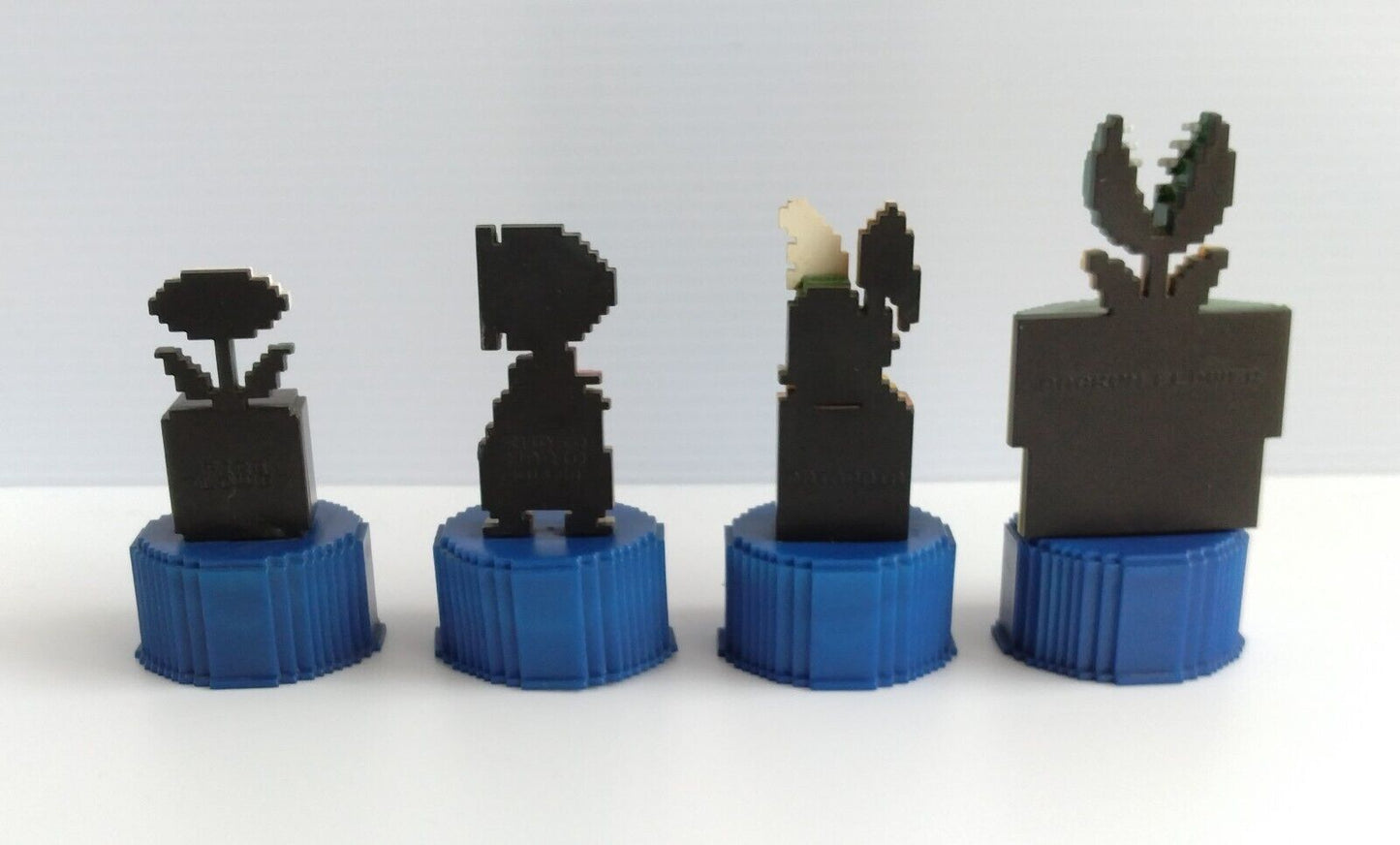 PEPSI Super Mario Bros. Dot Bottle Cap set of 4③