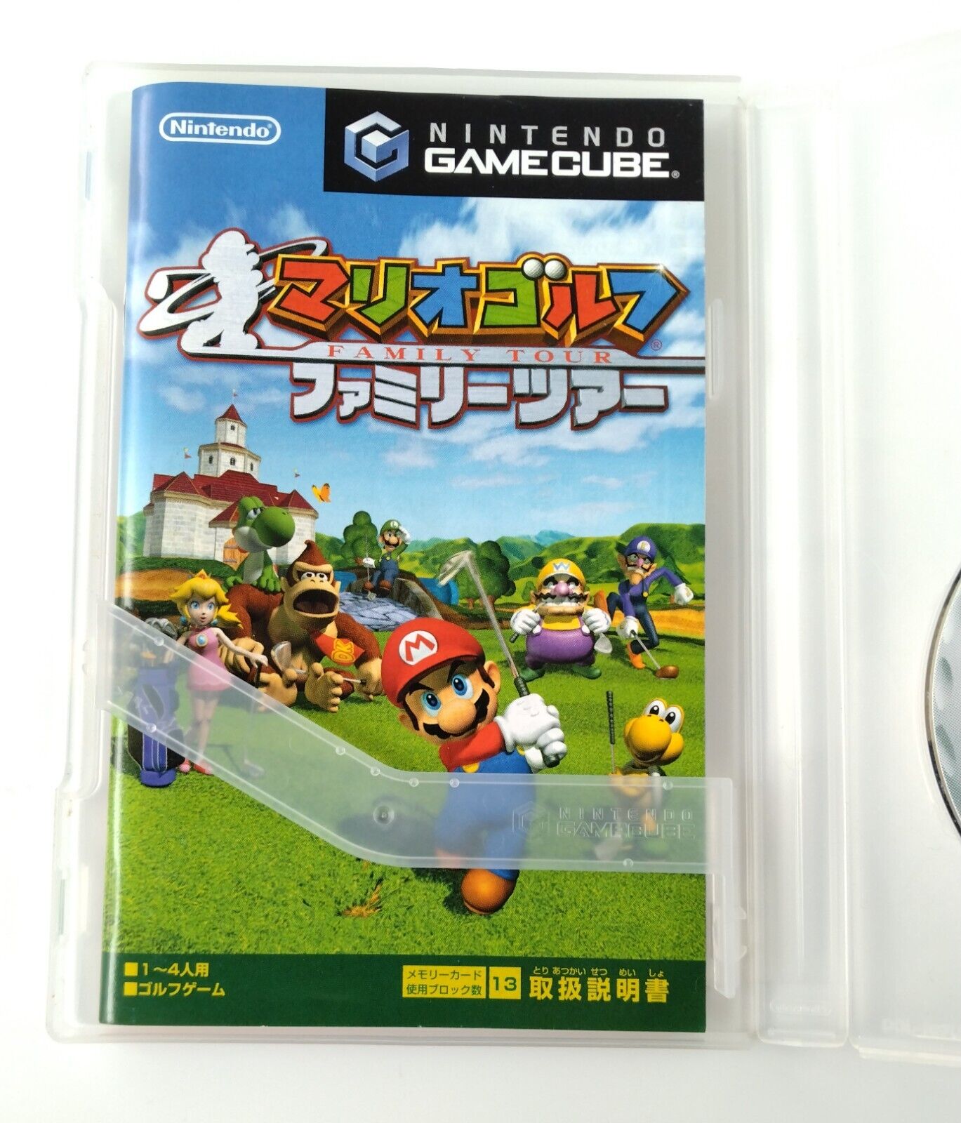 Mario Golf Family Tour Nintendo Gamecube Software Japanese version