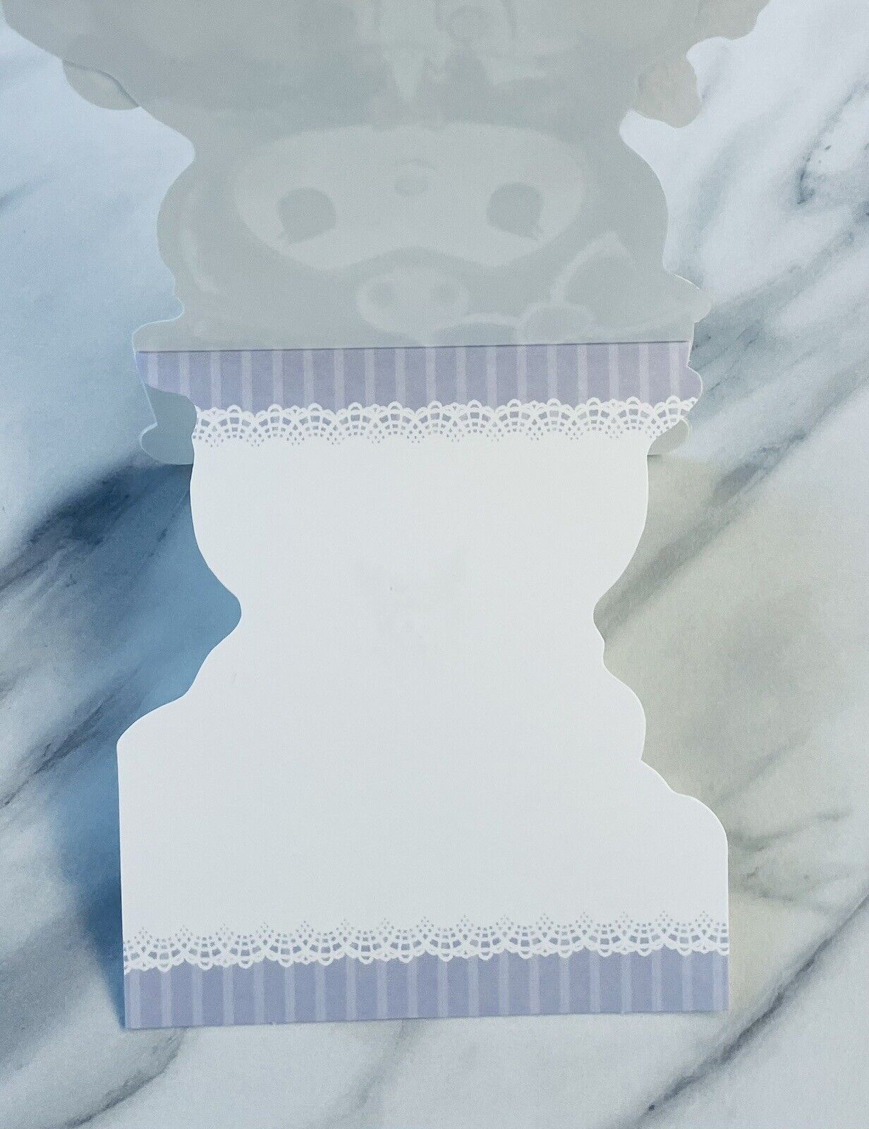 Sanrio Kuromi Birthday Card Set ♡ Pop up card Stickers Envelope