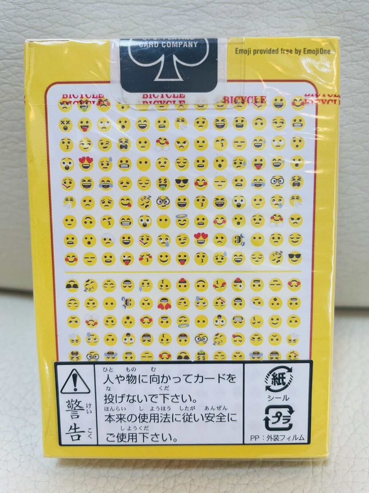 BICYCLE playing cards Emoji new,from Japan