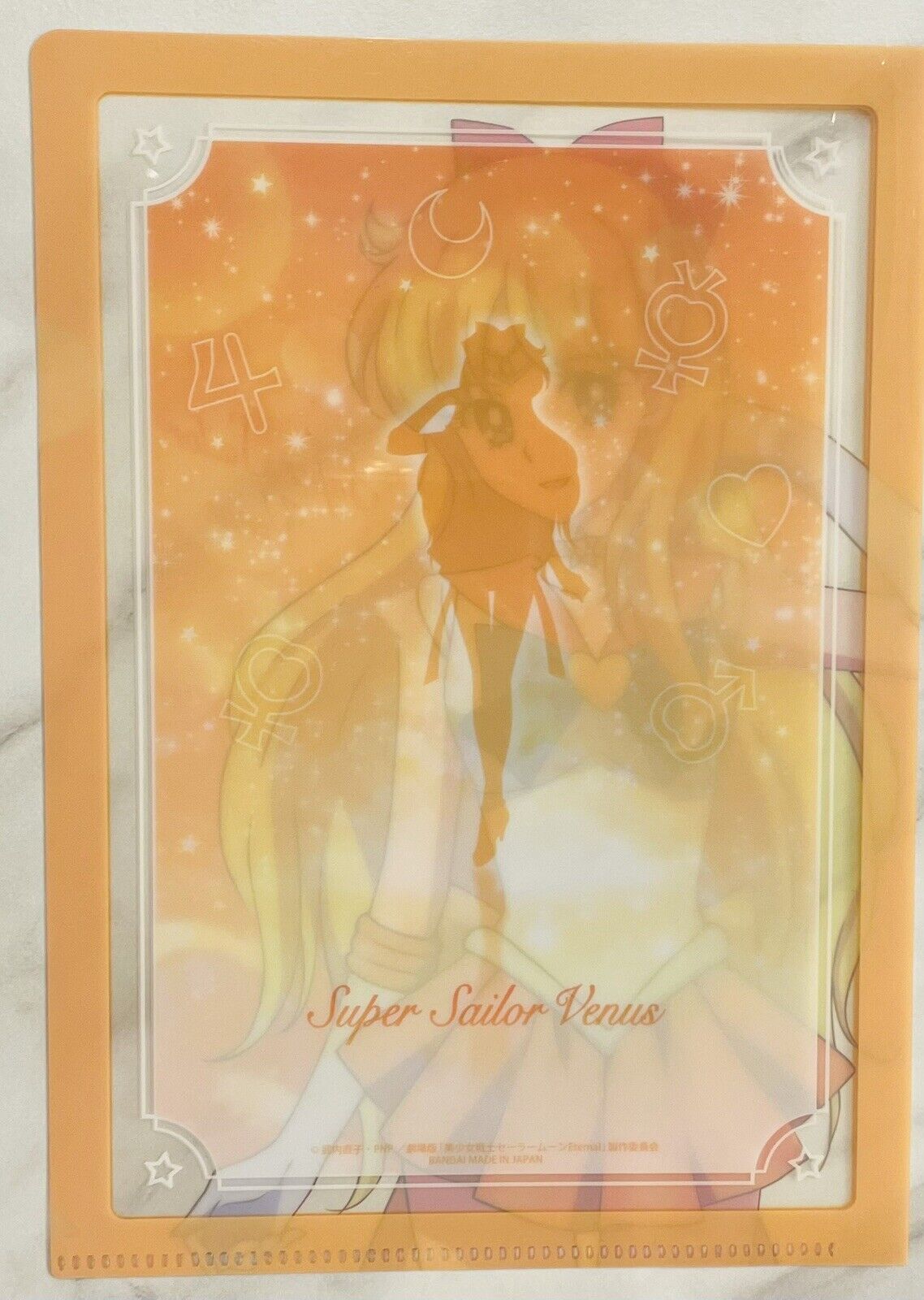 Sailor Moon Sailor Venus Folders.A5 size(Small).Carpeta.Good Condition.