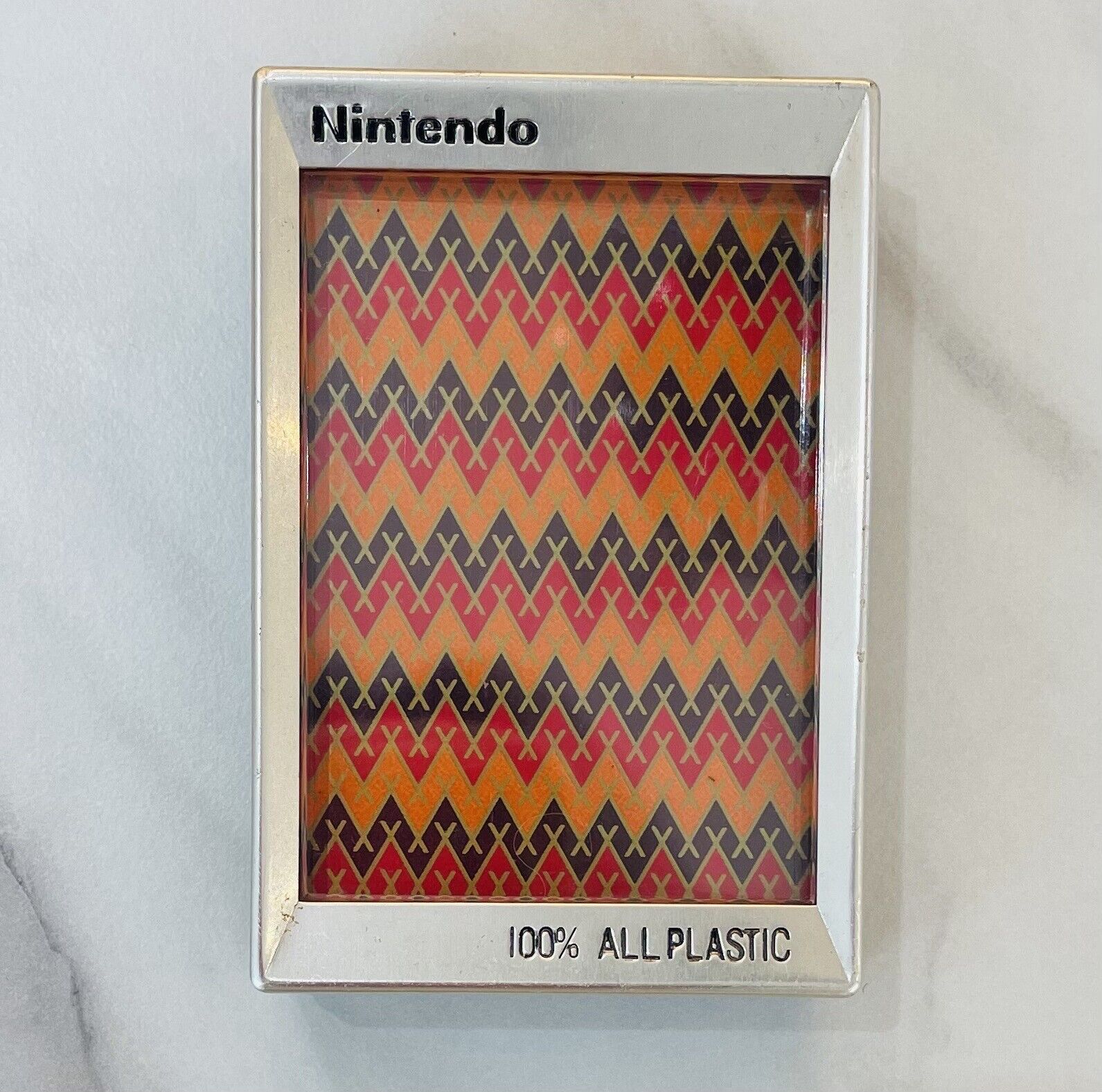 Vintage Nintendo plastic playing cards,unused,made before 1989.Rare