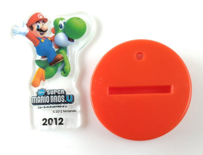 Super  Mario Bros bottle cap marker limited edition set of 4 Nintendo