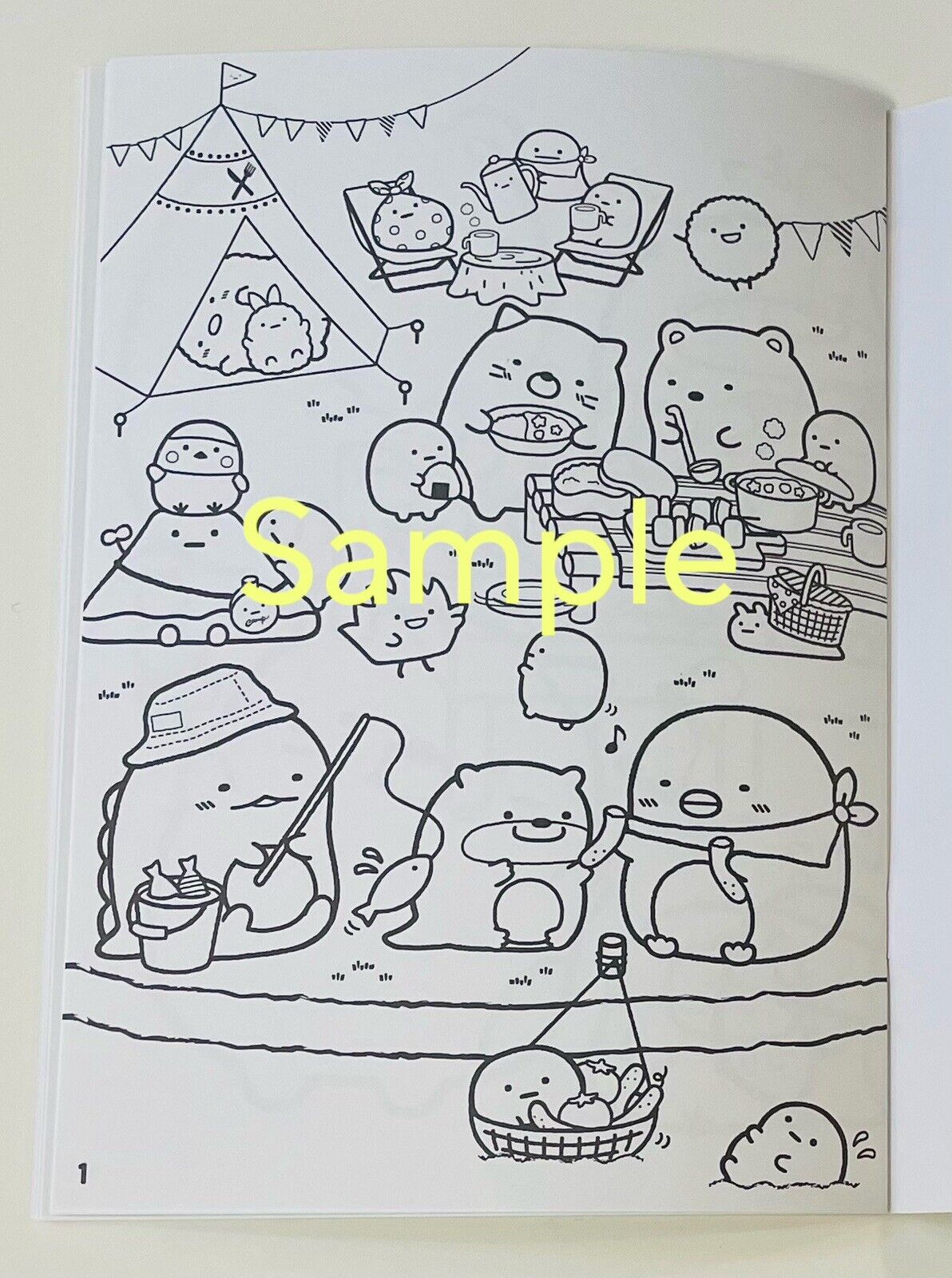 Sumikko gurashi coloring book/New,Direct from Japan,2020,new