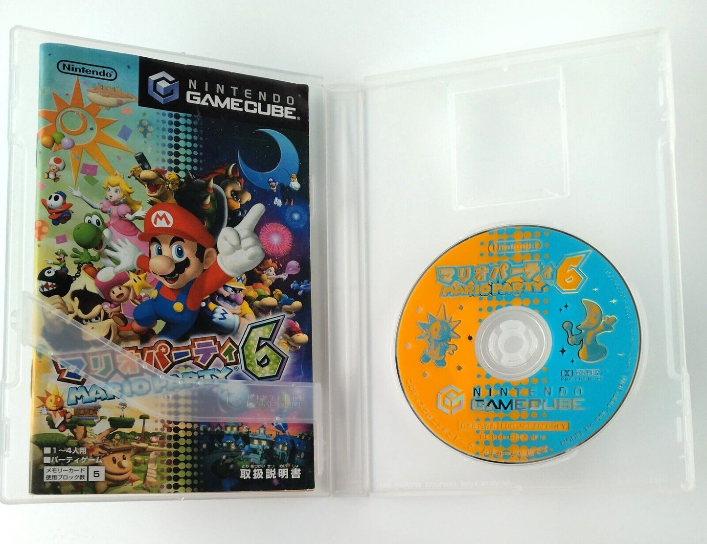 Mario Party 6 Nintendo Gamecube Software Japanese version