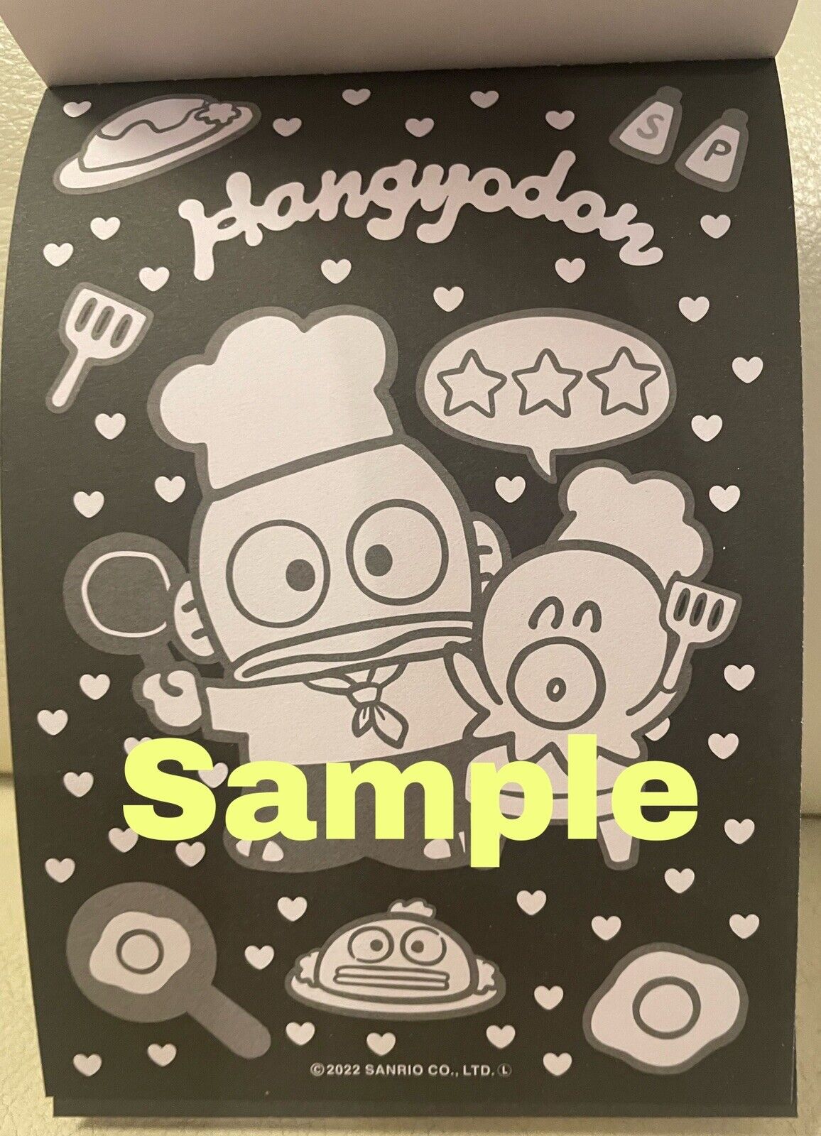 Sanrio Coloring Book Black Version New! So Cute♡ Japanese Edition