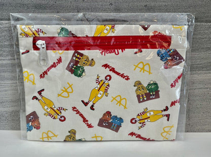 Mcdonald's Zipper Bag Ronald McDonald New Sealed