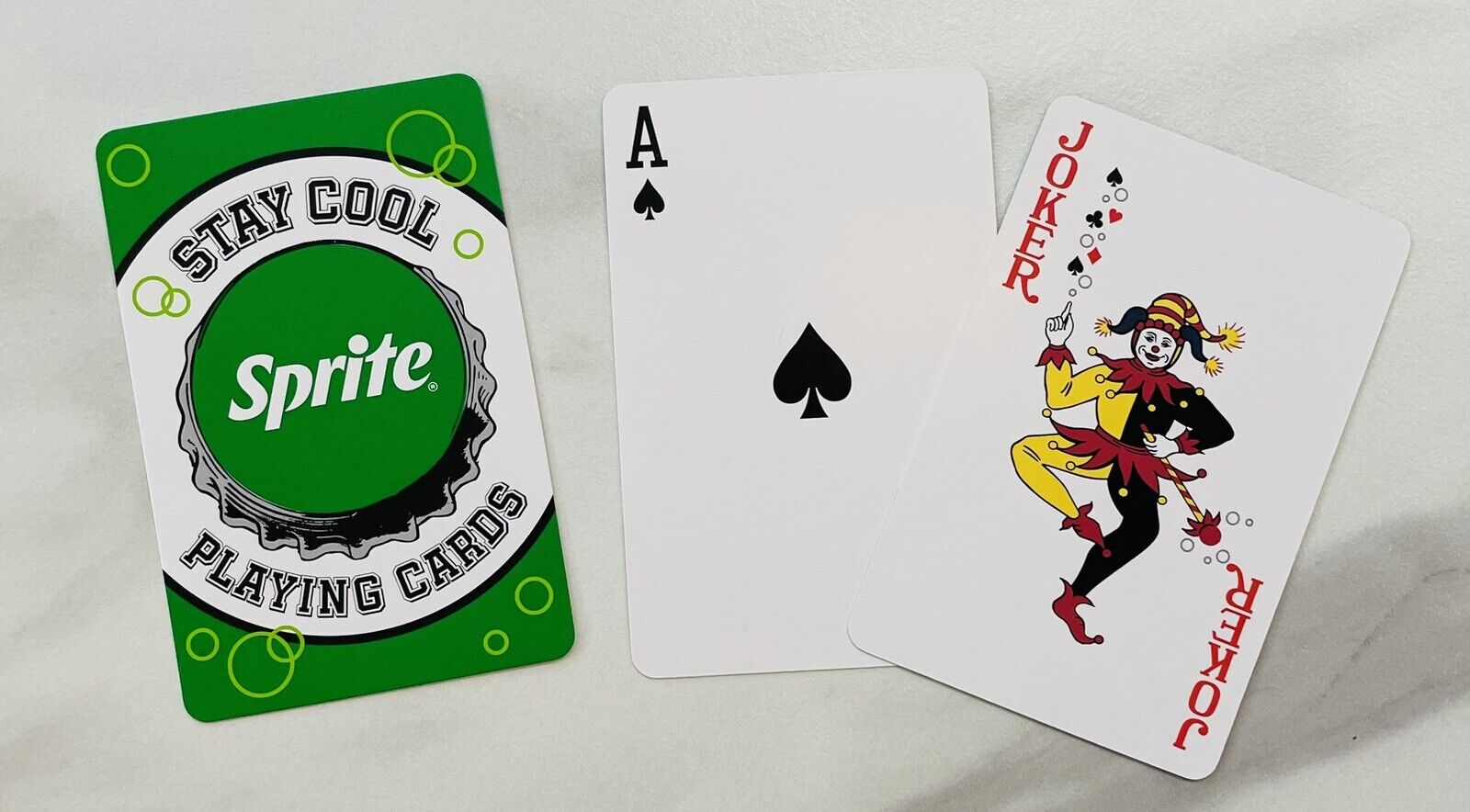 Sprite by Coca Cola Playing Cards,new!