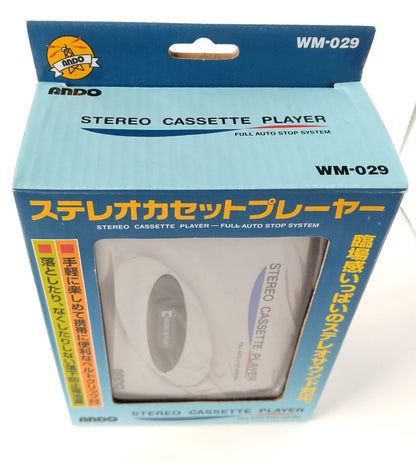 Stereo cassette player WM-029 New in Box