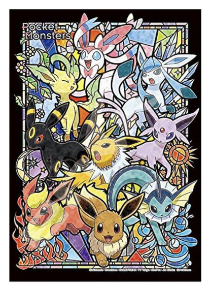 Pokemon Eevee Evolutions Art Crystal Jigsaw Puzzle 208 Pieces,Transparent pieces