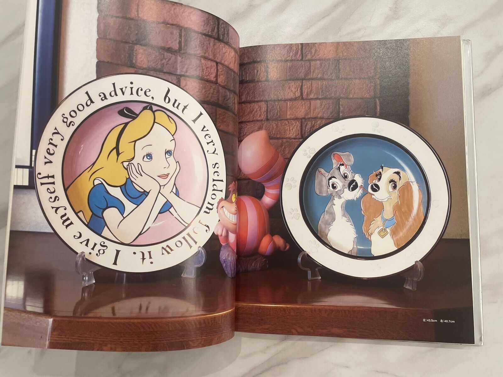 Disney Plates Collection Book.The Art of Disney Plates. Issued in 2005.