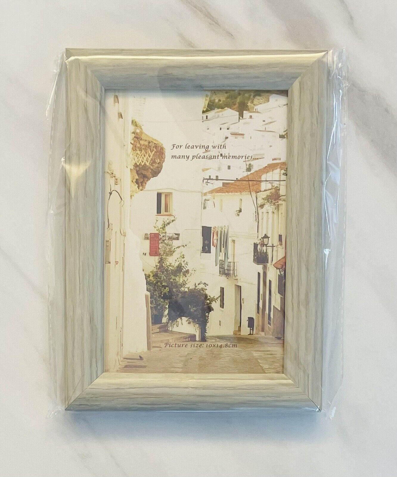 Wooden Frame 10×14.8 cm Beige Color good for Puzzles , Picture , and Postcard