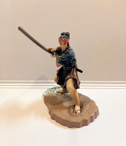 Miyamoto Musashi figure Sengoku Period Warrior Bushi Samurai good condition