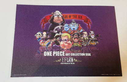 One Piece stickers and a container/big size/2012/Rare/from Japan/good condition