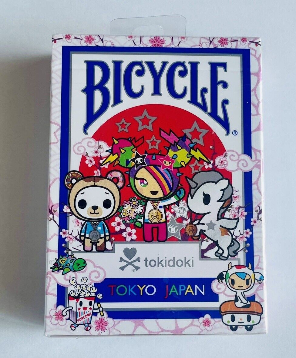 Bicycle tokidoki Tokyo Japan Blue playing cards New Sealed from Japan