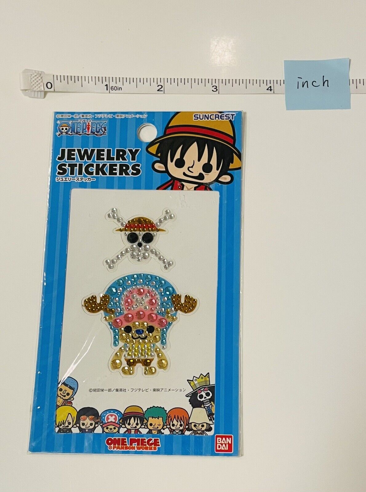 ONE PIECE stickers jewelry type/Tony Tony Chopper/Rare☆