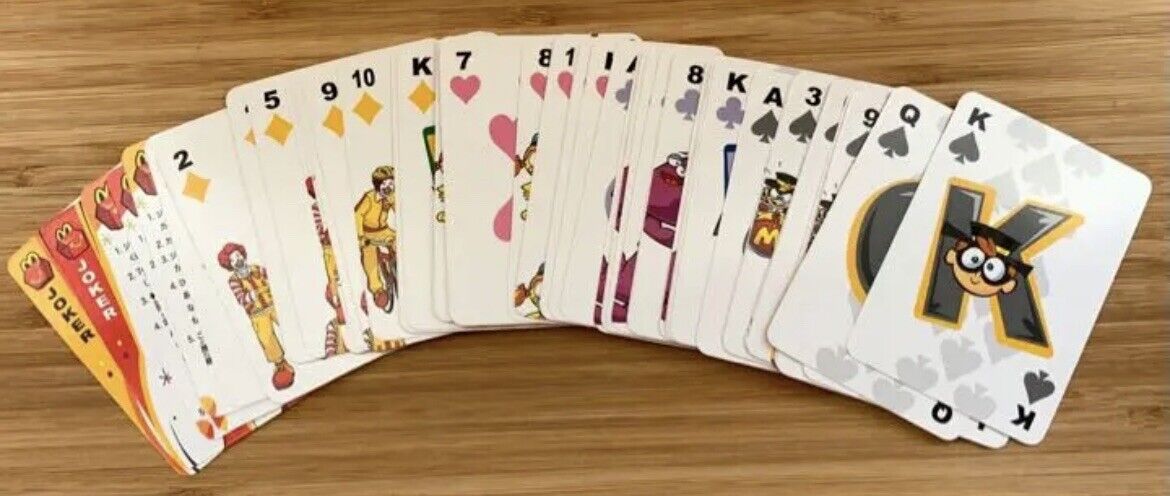 McDonald's Playing Cards,2017. Rare☆Japanese Edition.