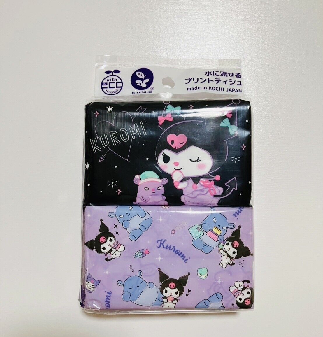 Sanrio My Melody and Kuromi items ♡ Charm Pen Bag Tissue Washi tape Towel Plush