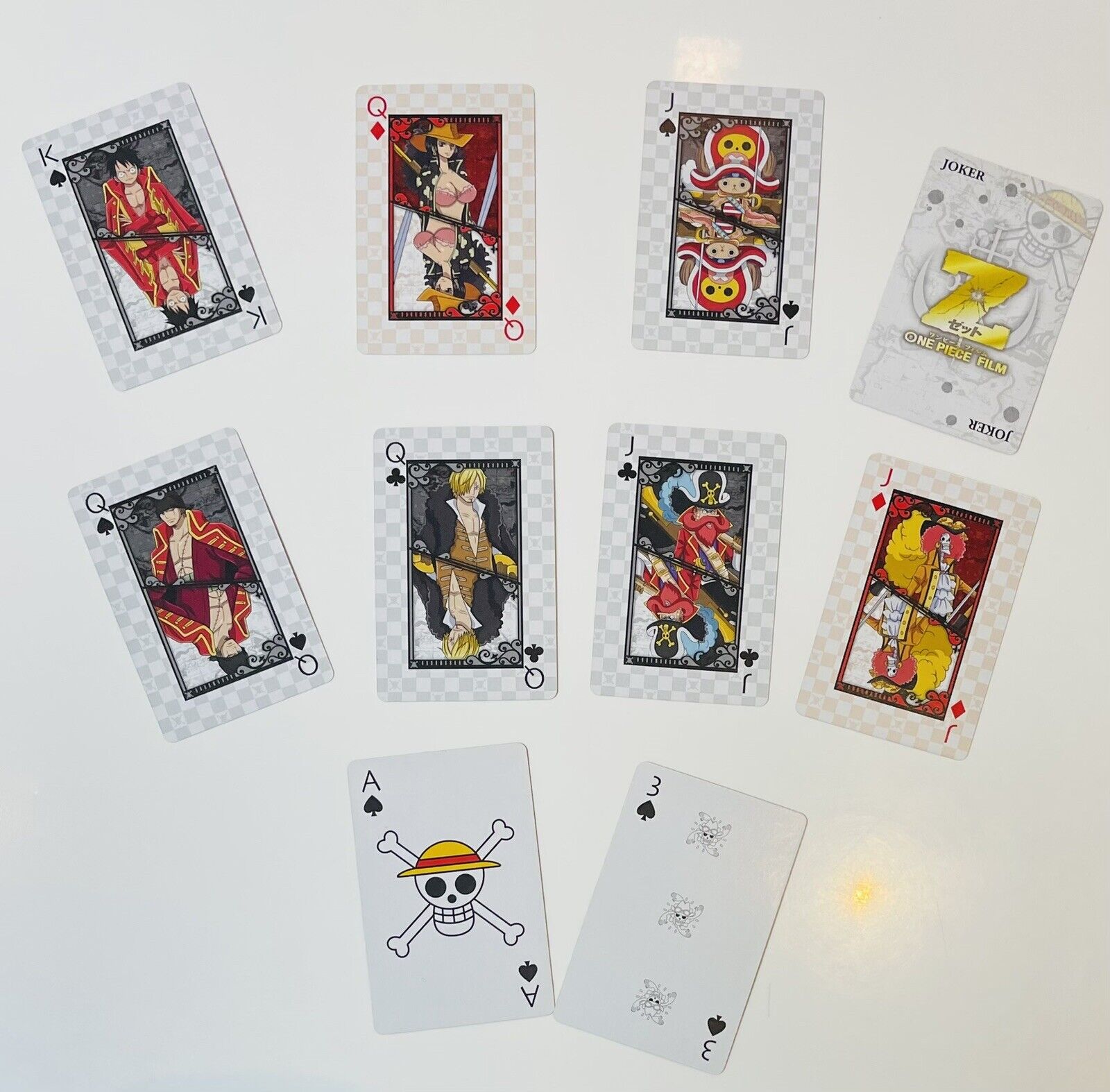 ONE PIECE Playing Cards / Film Z / Rare☆2012/Good Condition