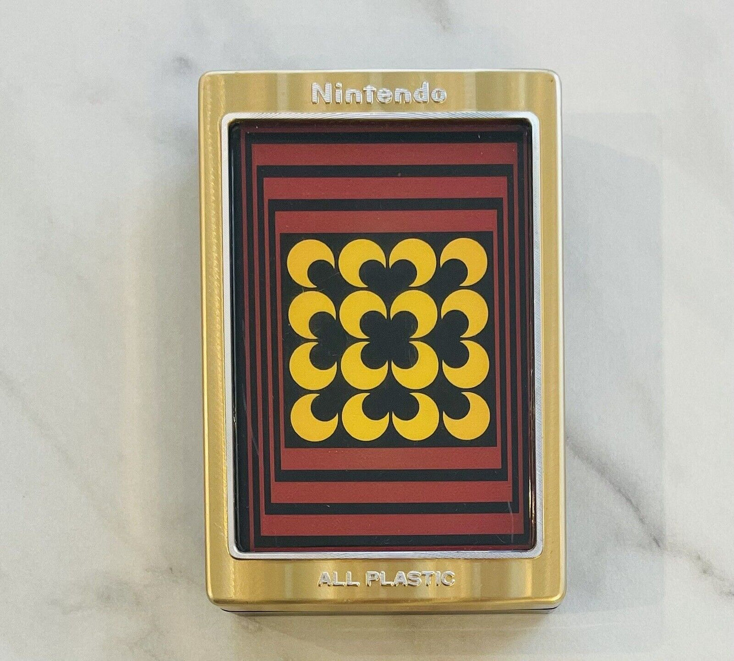 Vintage Nintendo plastic playing cards,unused,made before 1989.Rare