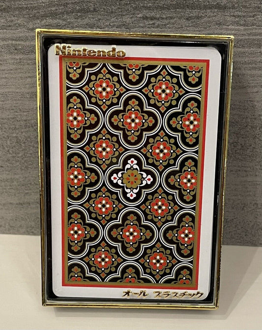 Vintage Nintendo plastic playing cards,unused,made before 1989.Rare