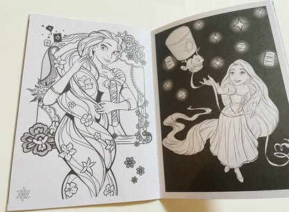 Disney Princess Rapunzel Coloring Book Japanese Edition