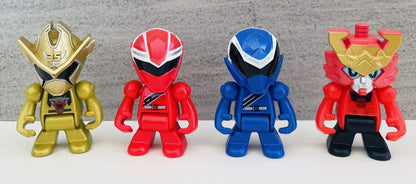 Kamen Rider Zenkaiger and Kiramager small figures.4 pieces.