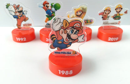 Super  Mario Bros. bottle cap marker limited edition set of 5