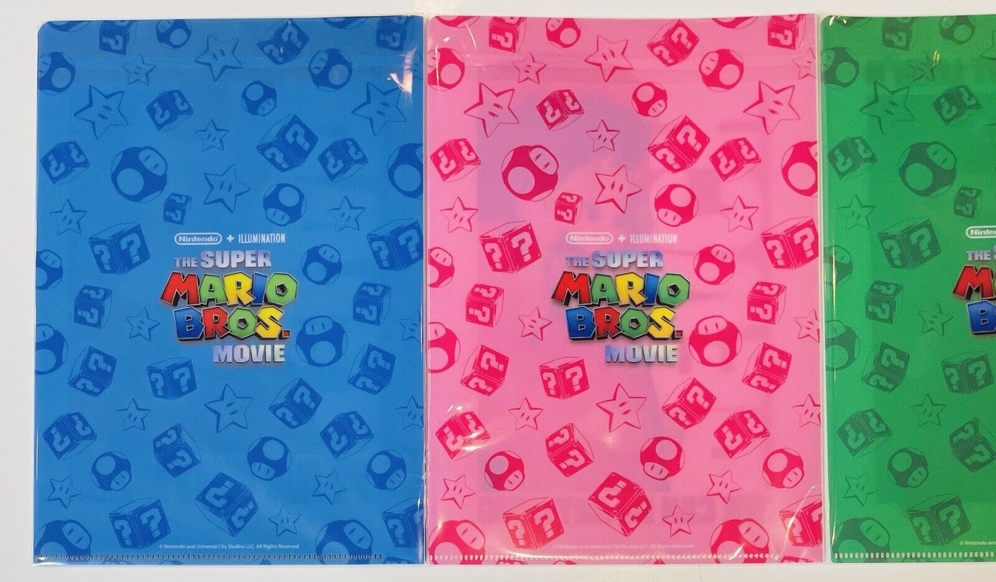 Super Mario Bros. File folders/5piece/Double-sided/2023/Theater Limited/Japan