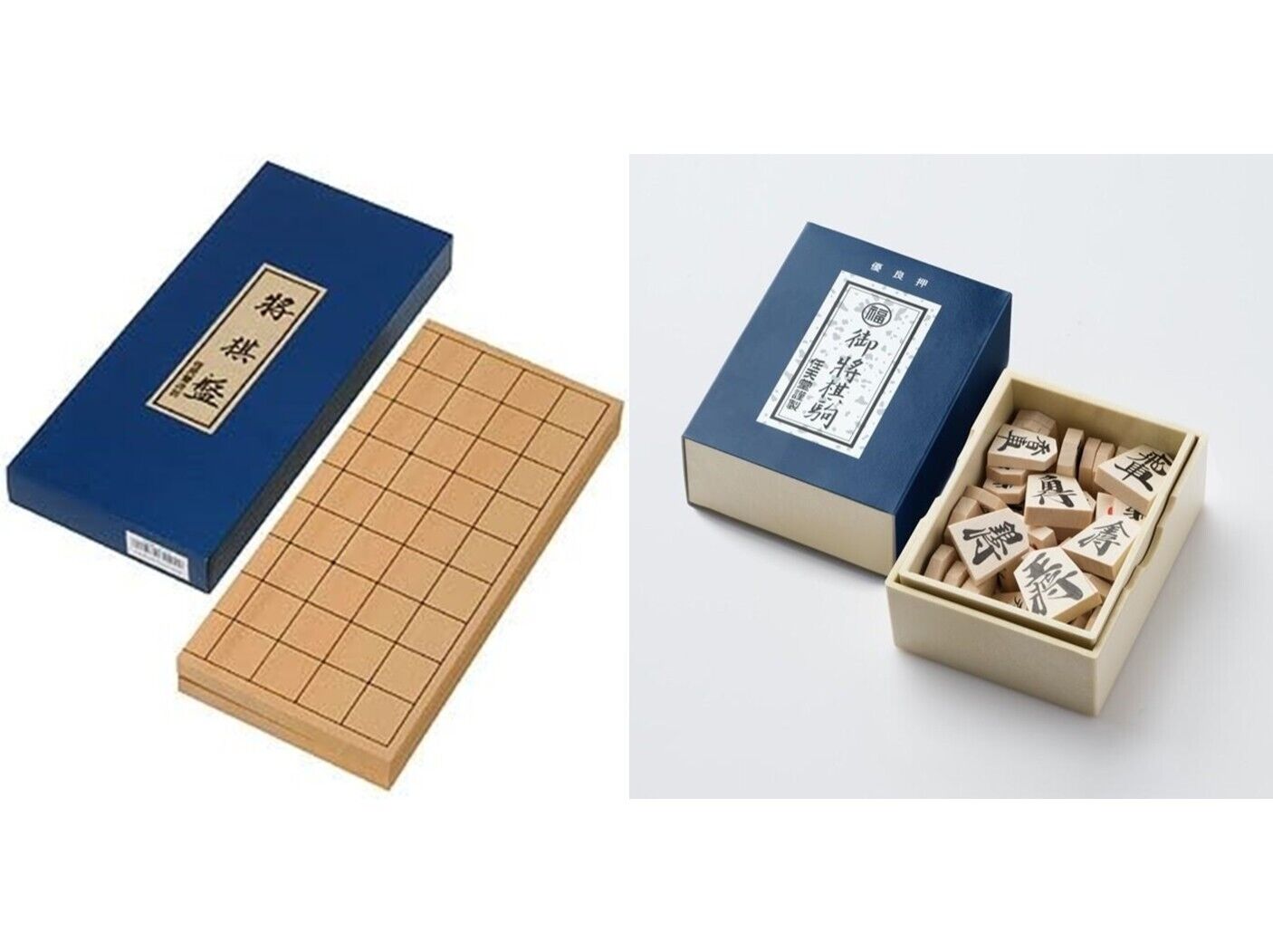 Nintendo Shogi Folding Board & wooden shogi pieces from Japan