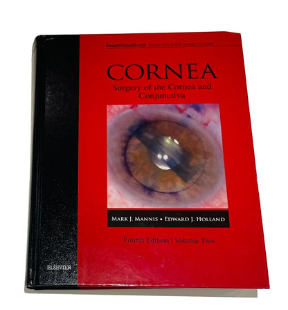 Cornea Forth Edition Volume 2 by Edward J. Holland and Mark J. Mannis  2017