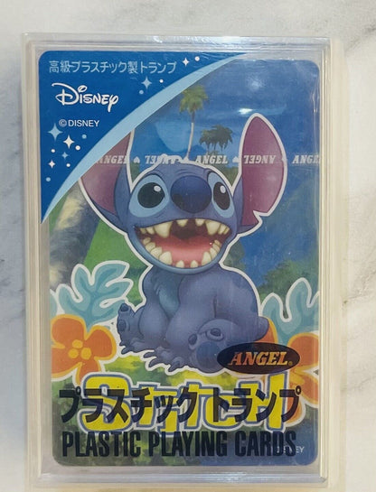 Disney Stitch Plastic playing cards,from Japan,new sealed.Rare