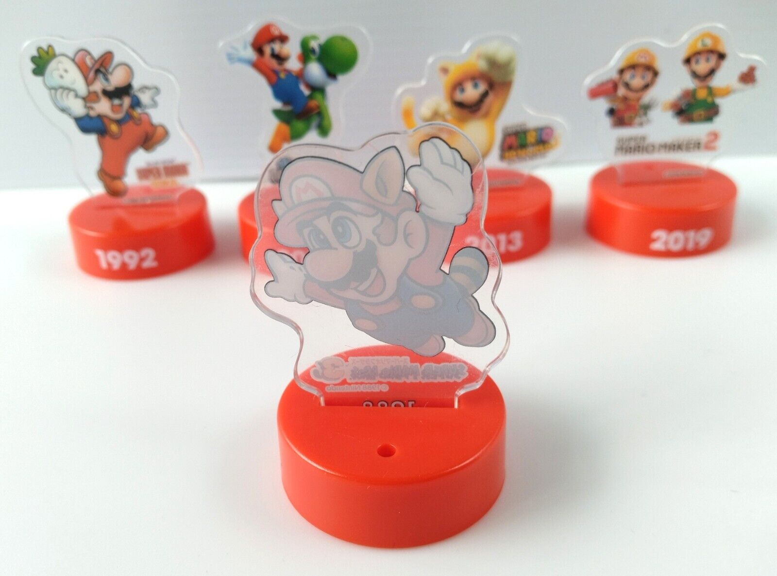 Super  Mario Bros. bottle cap marker limited edition set of 5