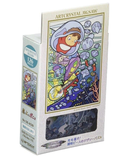 Studio Ghibli Ponyo Crystal Jigsaw Puzzle 126 Pieces by Ensky Company Japan