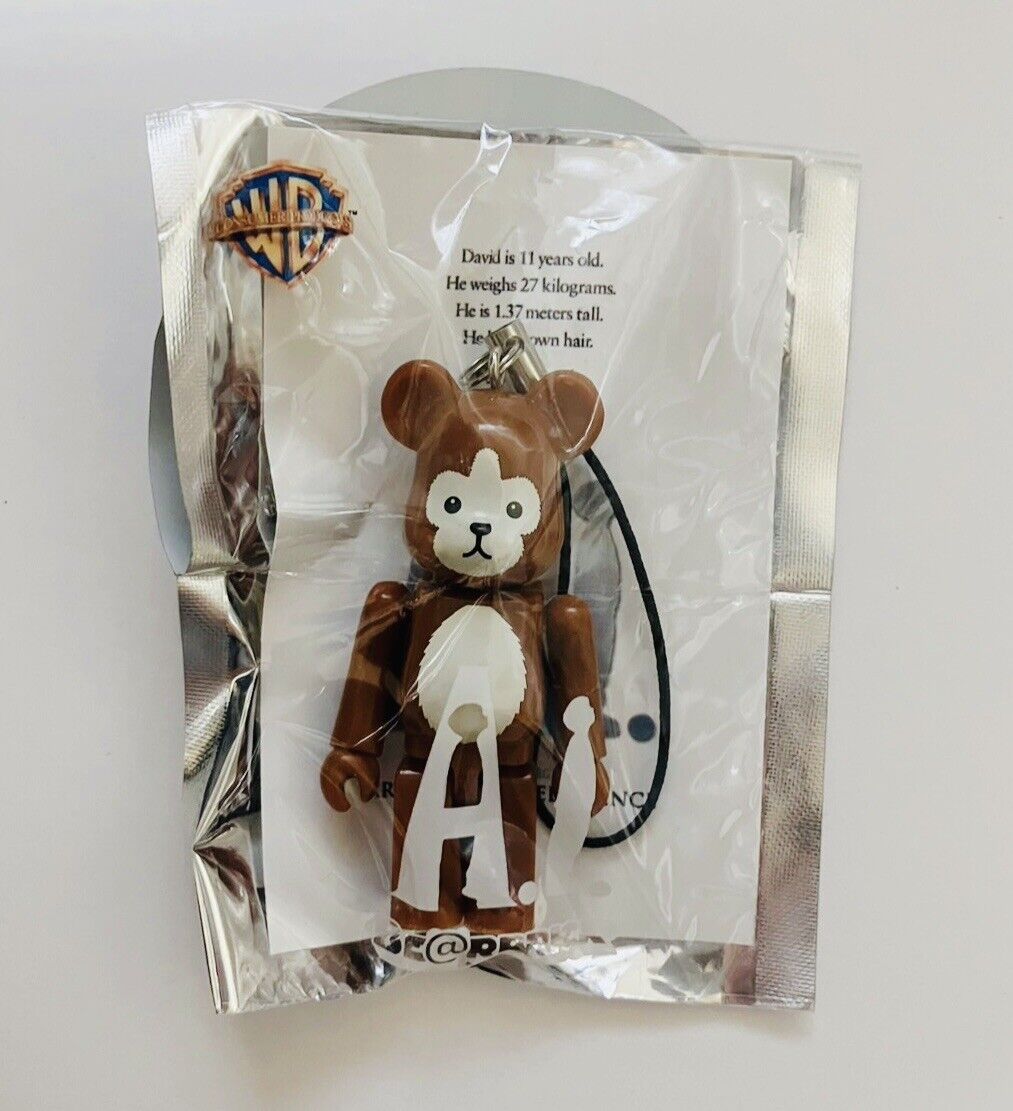 Pepsi Bearbrick A.I. Teddy Bear Small Figure Strap New Sealed 2008