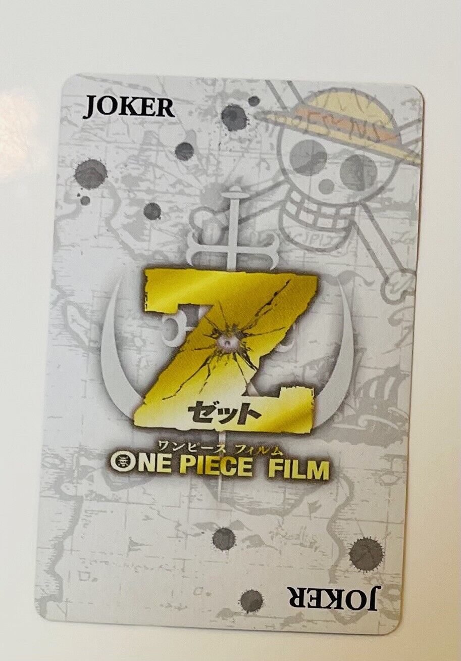 ONE PIECE Playing Cards / Film Z / Rare☆2012/Good Condition